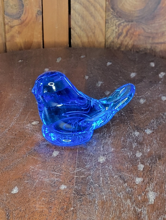 Leo Ward Other - Leo Ward Blue Glass Bird